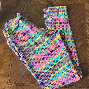 Liquido Vibrant Mosaic Leggings Sz medium